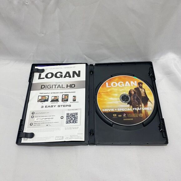 Logan DVD and Digital Download Movie Marvel Wolverine Character With Case - Picture 8 of 10